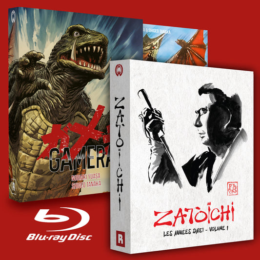BUNDLE BLU RAY GAMERA / ZATOICHI